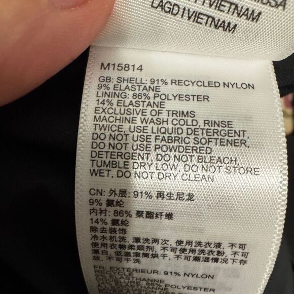 Marmot Women's Mountain black lightweight Active Pants size 12 - Picture 10 of 10